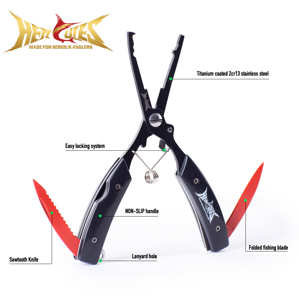 HERCULES Fishing Pliers with S - огляд і ціна Fishing Hook Remover